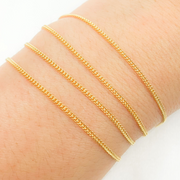 69GF. 14K Gold Filled Curb Chain